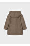Zippered Hooded Boy's Cashmere Coat 4472 - 3