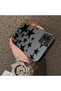Samsung Galaxy A03/A04E/A04 Compatible High Quality Flat Print Black Star Pattern Silicone Case - 2