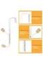 Door hooks, 3-pack of double hooks, wooden door hooks, towel hooks, suitable for bedrooms, bathrooms, and kitchens. - 3