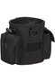 Compact tactical drawstring bag with dog treats for range training, hunting, and airsoft, also serves as a training bag for dog treats and pet toys.