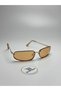 Miux V11 |   Sunglasses Oval Glass |   Gold Sap Colorful |   Uv400 |   70 Ekartman - 4