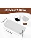 Mini Rectangular Metal Tin Box with Sliding Lid for Crafts & Pill Storage (8 x 3.2 x 1.2 cm) - 4