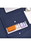 Waterproof leather document bag w/detachable shoulder strap - A4 document folder organizer, For office & travel - 4