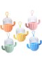 5-Piece Cactus-Shaped Makeup Sponge Holders Cosmetic Case Portable Storage Box for Makeup Sponge Makeup Sponge Holder Cotton Swab Clip