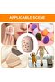 2 Pieces Makeup Sponge Storage Case - Cover for Mixer Multi Makeup Sponge, Portable Makeup Sponge Bag for Beauty Mixer, for Travel - 5