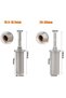 2-piece set of detachable pile driving hammers, non-jamming rebar driving hammers, with mechanical anchors, for fences and tents. - 4