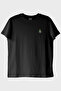 Christmas Tree Patterned Black T-Shirt