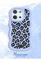 High Quality Silicone Phone Case with Wavy Frame Leopard Print Compatible with Poco C85 4g