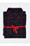 Regular Fit Long Sleeve Plaid Men's Lumberjack Shirt - 6