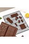 2 Pcs 2-in-1 Deep Silicone Chocolate Plate Molds, Non-Stick Dubai Chocolate Bar & Praline Making Casting Tray - 5