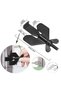 Portable door lock - travel hotel door lock, suitable for any door - black - 5