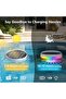 Solar-powered floating pool lights with remote control (2-pack) - 5