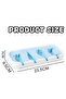 2-pack 8-hole BPA-free silicone popsicle molds with fruit patterns and sticks for kids - 2
