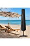 (Umbrella cover only) Waterproof sun umbrella cover, telescopic pole, zipper closure, 190 x 30 cm - 3