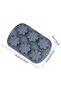 6-Cavity Flower-Shaped Non-Stick Silicone Molds for Candy, Pudding & Baking - 3
