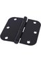 Four 3.5-inch heavy-duty shed door hinges, strip hinges, suitable for wooden sheds, barns, fences, swing gates, and patio doors. - 2