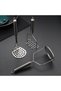 3pc Mirror Polish Stainless Steel Heavy Duty Metal Hand Potato & Food Masher - 2