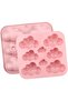 2 Cute Cloud-Shaped Silicone Molds, Cloud-Shaped Chocolate Molds, 3D Cloud-Shaped Baking Tools, Cute Handmade Chocolate Molds, Pink