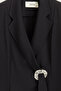 Balloon Sleeve Stylish Kaftan Set - Black - 2
