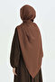 Cotton Naia Blend Natural Shawl - Brown - 3