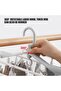 Clothes Dryer Hanger - Clothesline Rack Drying Rack - Drying Clothes - 20 Clips - 34 x 34 x 15 cm - Grey - 5