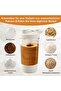 400ml Rechargeable Electric Self-Stirring Cup, USB-C Protein Powder Shaker Bottle - 5