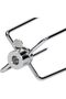 Rotating BBQ Fork Chicken Charcoal Grill Accessories - 3
