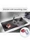 8-piece sink clamp set, recessed sink clamp, sink mounting clamp, kitchen sink clamp, adjustable through-hole screw installation. - 3