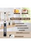 Handheld USB Rechargeable Electric Milk Frother with 2 Whisk Heads (black, 3 speeds). - 3
