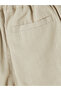 Lcw Vision Beige Regular Fit Elastic Waist Boys' Shorts - 3