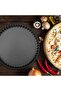 Carbon steel pizza plate, non-stick baking pan for pies, cakes and pizza (9 inch, 24*2.5cm ) - 2