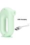 Cordless 4-Speed USB Rechargeable Electric Hand Mixer & Milk Frother (Green) - 3