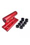 Bicycle Frame Fork-Fixed High-Strength Aluminum Alloy Quick-Release Thru-Axle Support for Car Roofs Road Mountain Red
