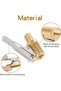 Two 8mm automotive valve stem connectors, automotive valve adapters, compressed air tire inflators, automotive valve connectors for tire valves. - 3