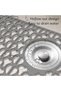 Silicone sink mat for kitchen sink - non-slip and dishwasher-safe - 66 x 35 cm - grey. Protects and beautifies the underside of the sink. - 3