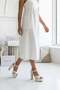 Women's Katina White Patent Leather 13 cm Platform Heeled Shoes - 2