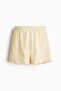 Linen-blend pyjama shorts - 5