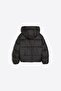 Oversize kapüşonlu şişme ceket - 6