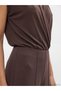 Trendlucky Soft Touch Women's Trousers with Elastic Waist and Difference in Color - 3