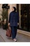 Women's Hijab Ornamented Pocket Garni Detailed Tunic Tracksuit Top and Bottom Set Ah-Y11003Mt