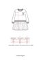 Girl's Dress with Tulle Print Detail - 8