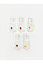 Two Mt Shop Quality Lcw Dream White Patterned 5-Pack Women's Ballerina Socks