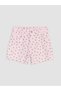 Lcw Kids Pink Girls Gabardine Shorts - 2