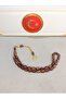 Gold Leafed Prayers Beads in Purple Color - 2