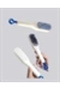 Self-Cleaning Ergonomic Hair Comb – Abs Body, Silicone Teeth - 3