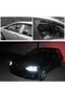 3 car warning lights, solar-powered car warning lights - 3