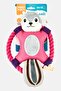 Squirrel Rope Toy Knotted, Multicolor
