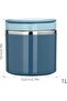 1000ml Stainless Steel Vacuum Insulated Food Container with Handle-Leak-Proof Blue - 5