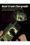 Waterproof Solar & Hand-Crank LED Carabiner Flashlight for survival & hiking. - 4