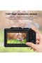 Suitable for 5K Digital Camera Photography 75mp 18x Zoom Autofocus 3" Flip Screen Black - 3